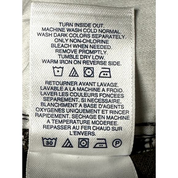 Lands End NWT Women's Size 18 Brown Micro Corduroy High Rise Straight Leg - Picture 12 of 15